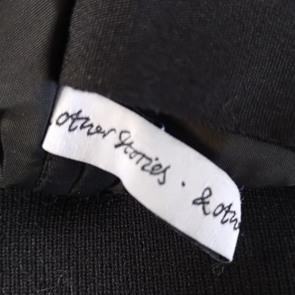 & Other Stories Black Bomber Jacket 8 - Picture 9 of 10